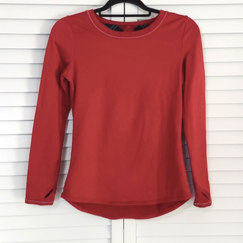 ClimateRite Top, Size Small, Long‎ Sleeves w/ Thumbholes for joggers, Cozy